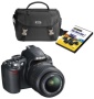 Nikon 14MP DSLR Camera with Camera Bag & DVD