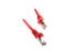 Rosewill RCNC-11015 50 ft. Cat 6A Red Shielded Twist Pair (STP) Enhanced 550MHz Networking Cable
