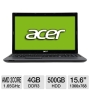 Acer Aspire AS5250-BZ467 15.6" Laptop AMD Dual-Core E-450, 4GB DDR3, 500G HD