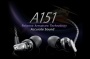 MEElectronics - Armature Series A151 Earbud Headphones - Black/Chrome A151-BK