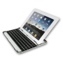 Sharon iPad 4 Retina iPad 3 and iPad 2 Aluminium Case / Cover / Stand with Integrated Bluetooth Keyboard (English Layout)