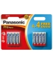 Panasonic Pro Power Alkaline AA Batteries - 4 Pack + 4 Free