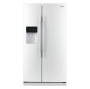 Samsung 24.8 Cu. Ft. Side-by-Side Refrigerator with Thru-the-Door Ice and Water - Black