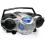 Technical Pro Portable Boost Speaker w MP3/USB/SD/TF Inputs (battery powered) Black & Silver