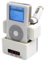 CTA Digital Tunes to Go FM Transmitter Dock for iPod/MP3 Players (White)