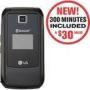 Lg 600g Prepaid Phone With 300