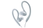 JVC Sports-Clip Ear Bud Headphones - White