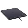 RCA ANT1650 Indoor Digital Flat Antenna w/ Removable Amplifier - Black