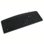 cit 1807 economy usb keyboard / silver/black