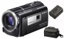 Sony HDR-PJ260V HD Handycam Camcorder with Projector Advanced Kit (Black) KlT SAVlNGS