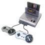 Retro Duo Twin Video Game System NES & SNES - Silver/Black
