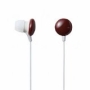 BROWN Chocolate Candy In-Ear Earphones Heaphones Earbuds for iPods, Zune, MP3, CD, DVD Players + Free Earphone Cord Holder (Many Colors Available)