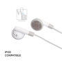 Lux Apple iPod / MP3 Earbud Headphones - White