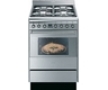 Smeg SUK61XPZ5 - Range - 60 cm - freestanding - Class A
