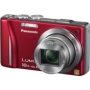 Panasonic DMC-ZS10 Lumix Digital Camera (Red)