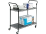 Safco? Wire Utility Cart, Black