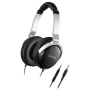 Denon AH-D510R Mobile Elite Over-Ear Headphones with 3 Button Remote and Mic (Black)