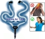 Smart&Safe Hollow Air Tube Hands-free Headset - Reduces 98% of Harmful Radiation Emissions Generated By Cellphones - Compatible with iPhone & Blackber