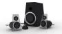 2.1 Multimedialautsprecher Expressionist ULTRA MX6021 + Audio-Switch + Nachf&uuml;llpack mit 100 Feuchtt&uuml;chern