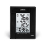 Oregon Scientific Black Wireless Indoor/Outdoor Thermometer With Atomic Clock