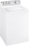 GE WHRE5550KWW White Energy Star 4.1 cu. ft. Colossal Capacity High-Efficiency Washer with 22 Cycles, HydroWave Wash System, RainShower Rinse, Stainle