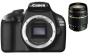 + Canon EOS 1100D - Digitale camera - SLR - 12.0 Mpix - Canon EF-S 18-55mm IS II-lens - optische zoom: 3 x + Expert Shot Digital rugzak - zwart/oranje