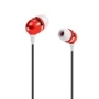 PEP37 Pump Earphone (Stereo - Red - Mini-phone - Wired - Nickel Plated - Earbud - Binaural - Open)