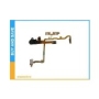 Iphone 3G headphone audio jack flex cable,White color