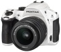 Pentax K-30 DSLR Camera with 18-55mm DAL Lens Kit - White (16MP, CMOS APS-C Sensor) 3 inch LCD