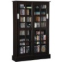 Atlantic - Windowpane Multimedia Cabinet - Espresso 94835721