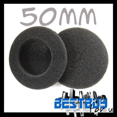  Headphone Reviews on Pairs 50mm Headphone Earphone Earbud Ear Pad Earpad Foam Cover Reviews