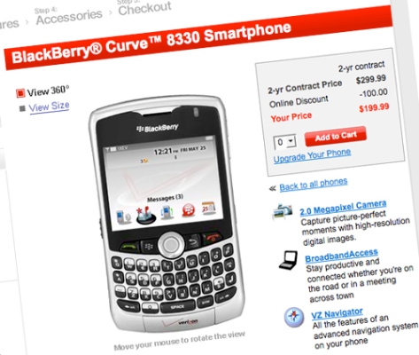 Program A Blackberry Curve 8330