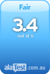 alaAverage 3.4
