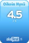 alaAverage 4.5