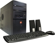 ZT Affinity 7251Xi-40 Desktop PC (Intel Core 2 Quad Q8200 Processor, 4 GB RAM, 750 GB Hard Drive, Blu-ray Drive, Vista Premium) Black