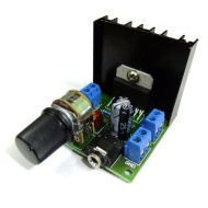 DEOK Petit Audio Num&eacute;rique Kit Moto Amplificateur St&eacute;r&eacute;o Ampli TDA7297 15W +15W Double canalAMP Module d&#039;alimentation de 12 volts