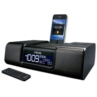 iHome IA9 App Enhanced Stereo Dual Alarm Clock Radio for your iPhone/iPod with AM/FM Presets