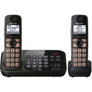 PANASONIC KX-TG4742B DECT 6.0 PLUS EXPANDABLE CORDLESS PHONE SYSTEM WITH TALKING CALLER ID &amp; DIGIT -