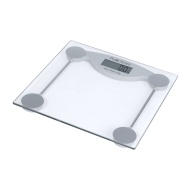 Peachtree GS-150 Tempered Glass Digital Bathroom Scale with LCD Display and 330-Pound Capacity