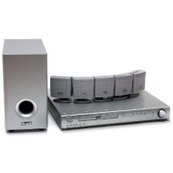 Scott 851 Slim Heimkinosystem (5.1, DVD Multiplayer, 210W, 3D DSP) silber