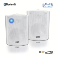 Bluetooth 5.25&quot; Indoor/Outdoor Weatherproof Patio Speaker (White)- BlueVIBE by Sound Appeal