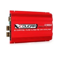 Cougar Amplificatore finale auto Hi-Fi car (3000 Watt Max, 6/4/3/2 canali, MOSFET, ponticellabile)