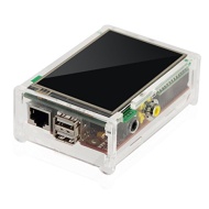 Tontec&reg; 3,5 pulgadas de pantalla t&aacute;ctil para Raspberry Pi visualizaci&oacute;n del monitor 480x320 Kit pantalla t&aacute;ctil LCD con estuche transparente (raspberr