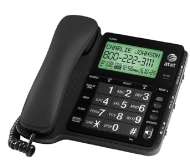 AT&amp;T CL2939 Corded Speakerphone With Caller ID/Call Waiting, Black