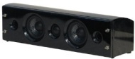 Pure Acoustics Centerlautsprecher DreamTower C schwarz pianolack, nur 10 cm hoch !
