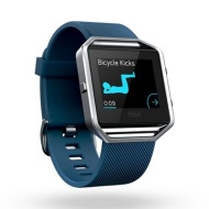 Fitbit - Blue &#039;Blaze&#039; HR smart fitness watch FB502SBU