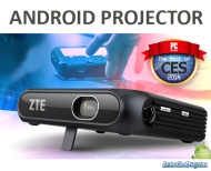ZTE - SPro DLP Wireless Smart Projector - Black MF97W KIT &sect; MF97W KIT