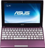 Asus R052CE-PUR001S 25,7cm (10,1 Zoll) Netbook (Intel Atom N2800 ,1,8 GHz, 1GB RAM, 320GB HDD, Intel GMA 3650, Win 7 Starter) purpur