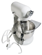 KitchenAid KT2651X Epicurean 475 Watt 6-Quart Stand Mixer, White