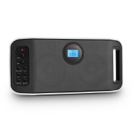 auna Rigid Box BT Altavoz bluetooth FM USB Bater&iacute;a Negro